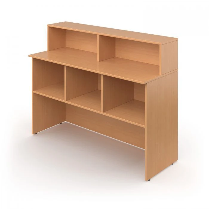 Library Barrier Table 1200x450x900 mm with Adjustable Feet