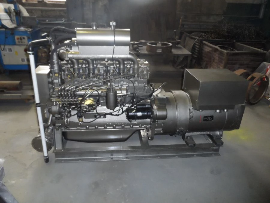 Volga-100A2 100 kW Marine Auxiliary Diesel Generator