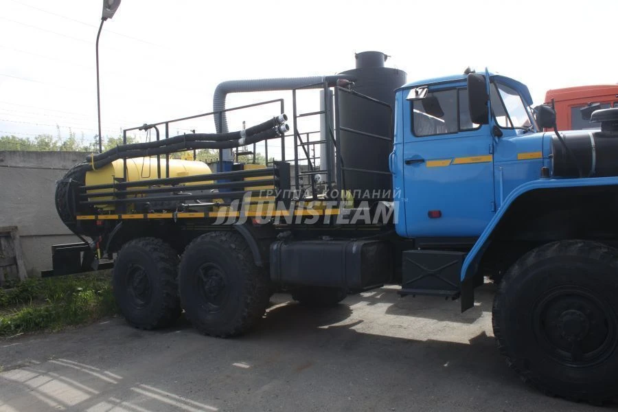 Portable Well Paraffin Removal Unit Type 7098U5, Ural 4320 Chassis