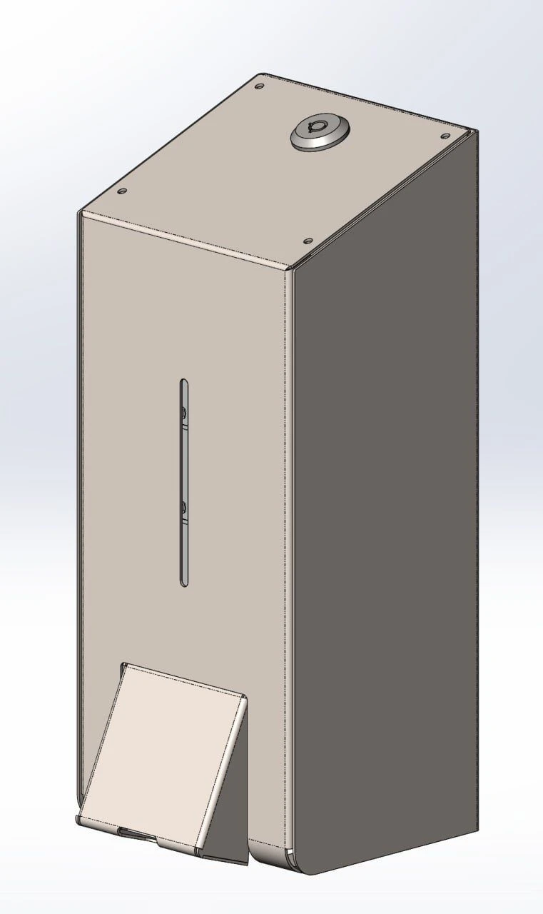 Metal Press Dispenser 1.0-1.2 L HHE 1-1.2