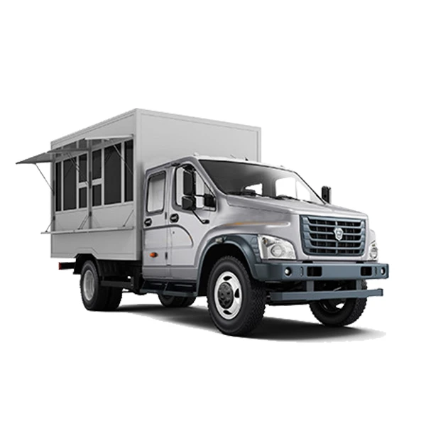 Cargo Truck with Spark Ignition 47122D based on GAZ Chassis C4