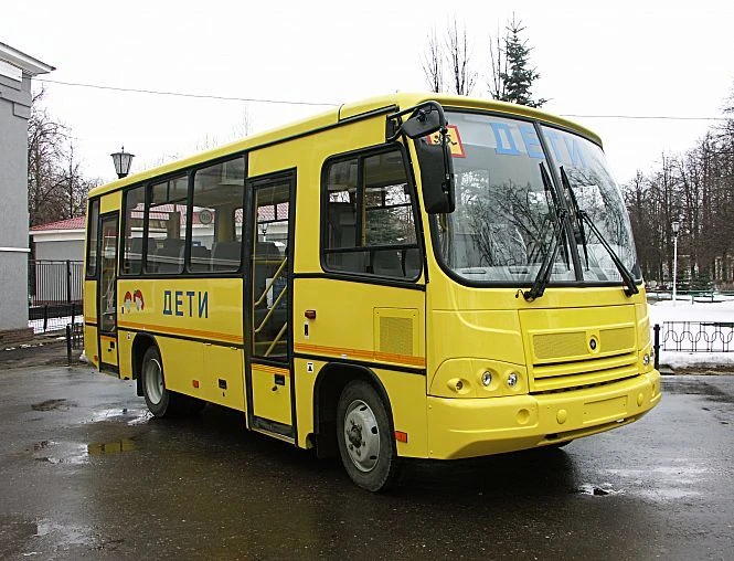 School Bus PAZ 320370-02 with ZMZ Engine