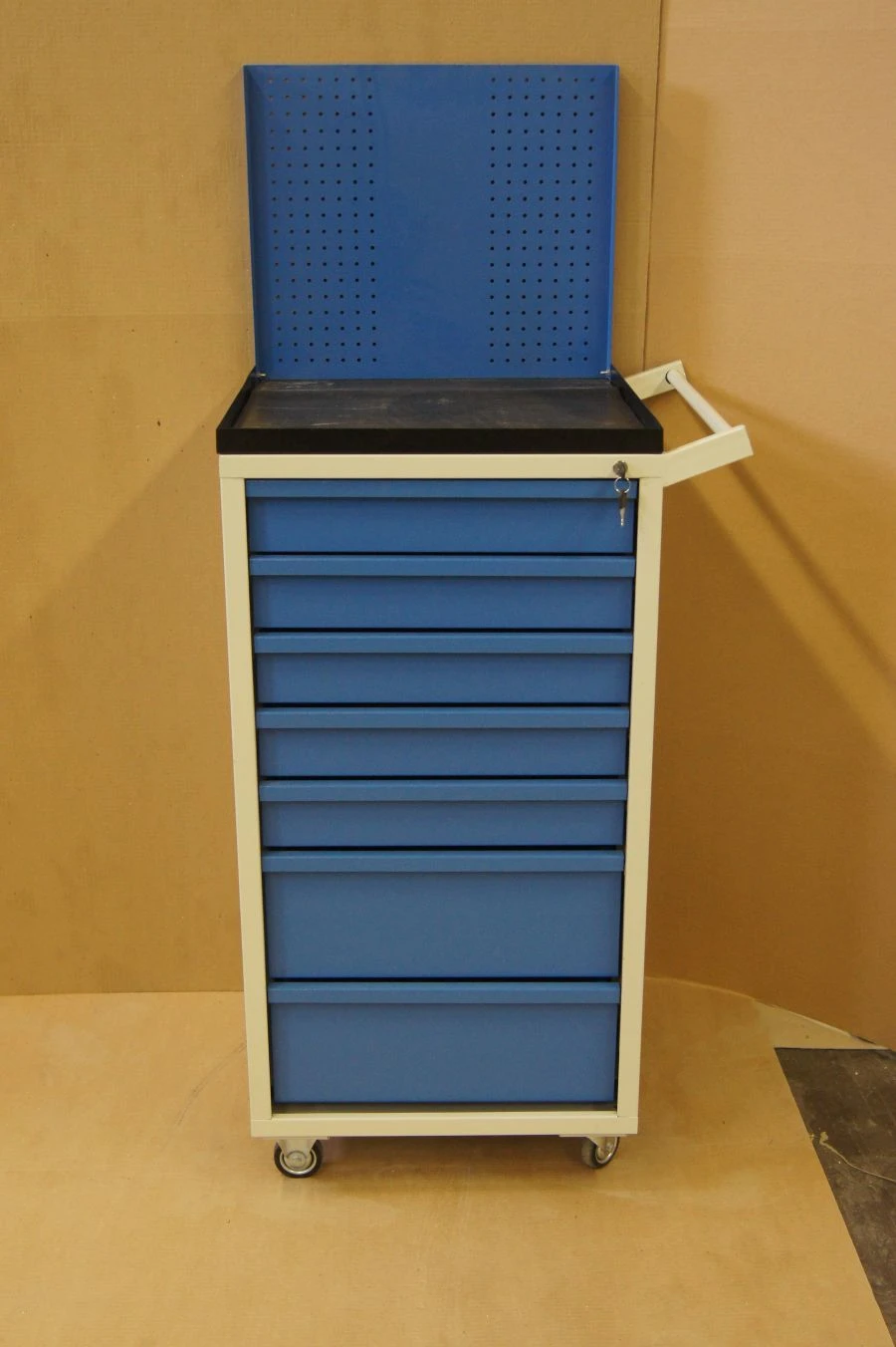 Metal Storage Cabinet for Tool and Hardware Organization