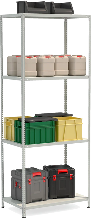 Sturdy Metal Shelf Rack STF Model 1064-2.5