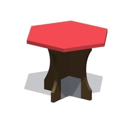 Romana Plywood Stool 302.31.00 - Modern Design