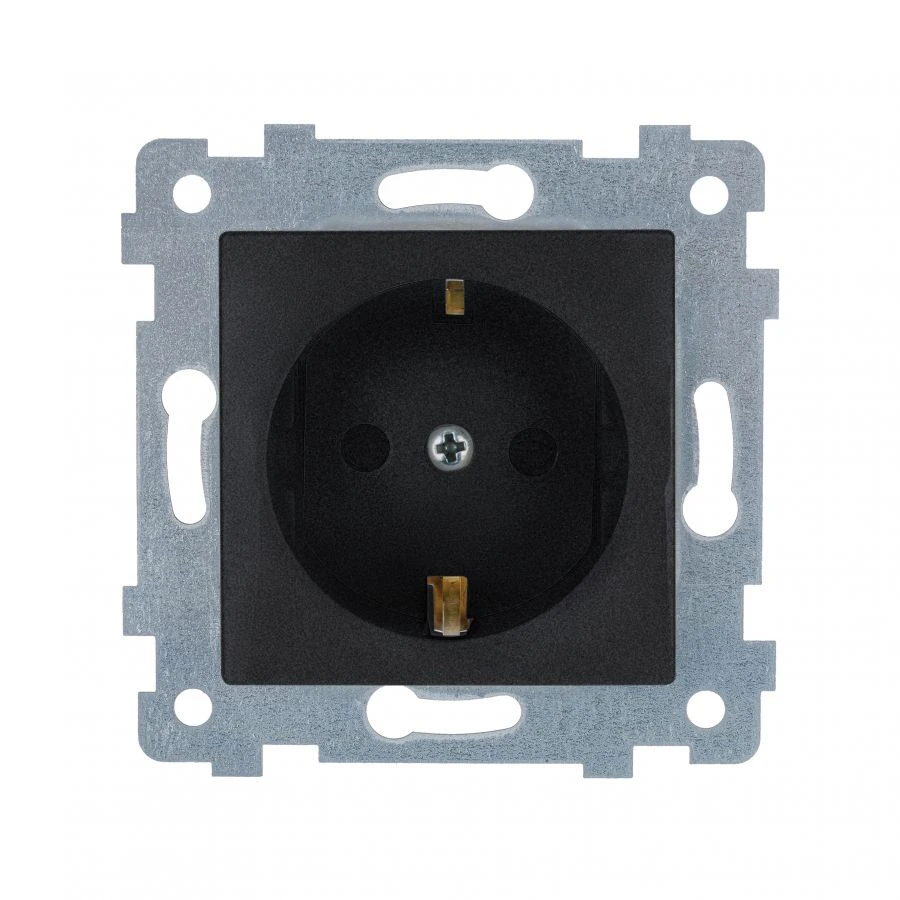 Hidden Socket Mechanism with Ground Contact, RS16-445 "Anthracite