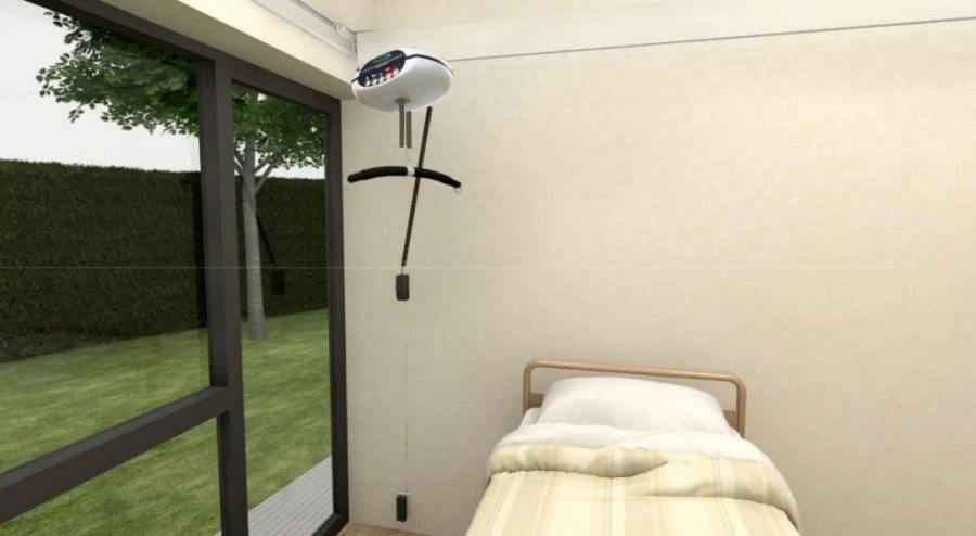 Patient Lifting and Transfer System Ceiling and Wall Mounted "ORTORENT PRM-01" (Static)