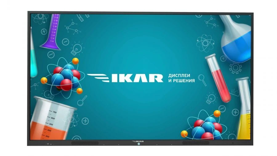 Interactive LCD Panel IKAR IP 65-217-411 for Professional Use