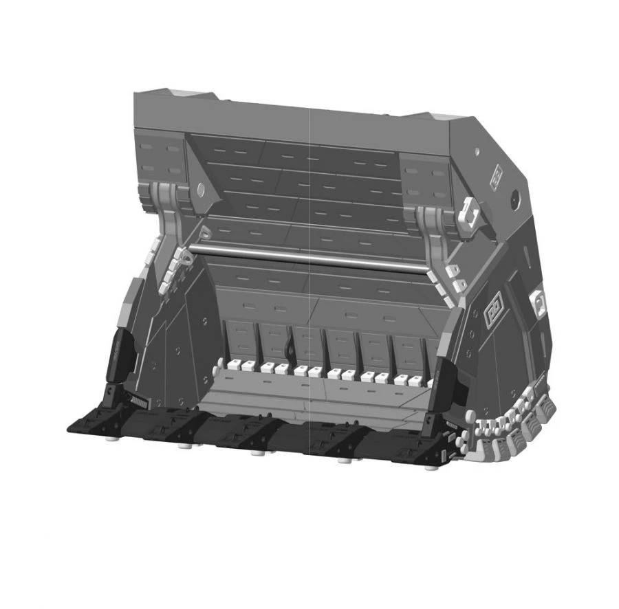 PC-4000 Front Discharge Bucket 25m³ Capacity