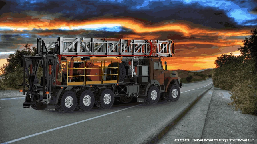 Mobile Well Repair and Drilling Unit MARS-100C