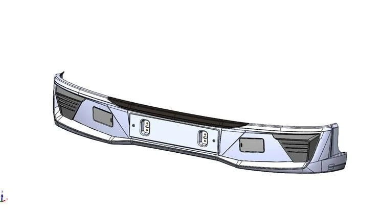 Automotive Exterior Bumper for Compass 5.6 Model 43086-8416010