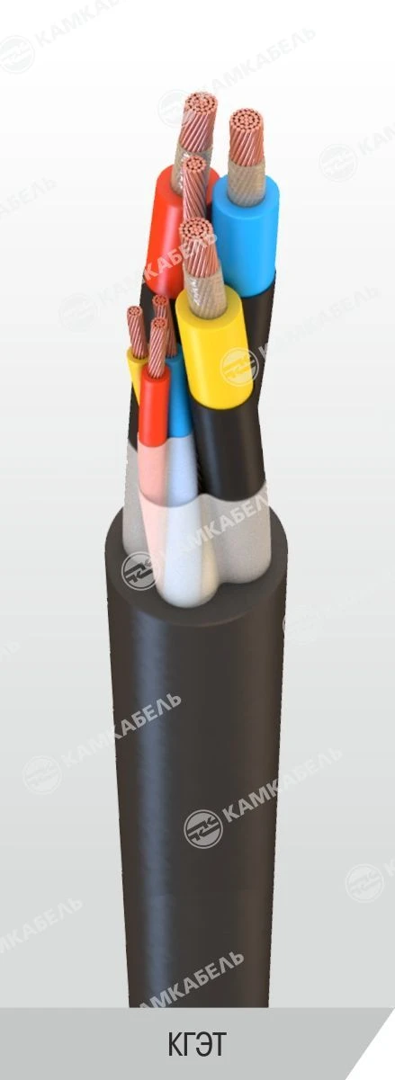 Flexible Power Cables with Copper Conductors and Rubber Insulation