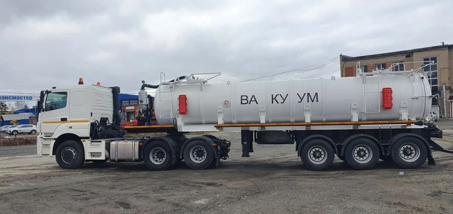 Vacuum Cleaning Semi-Trailer Tank PPC 4671D0-40