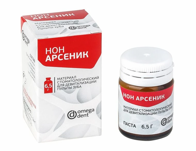 Non-Arsenic Dental Pulp Devitalization Material