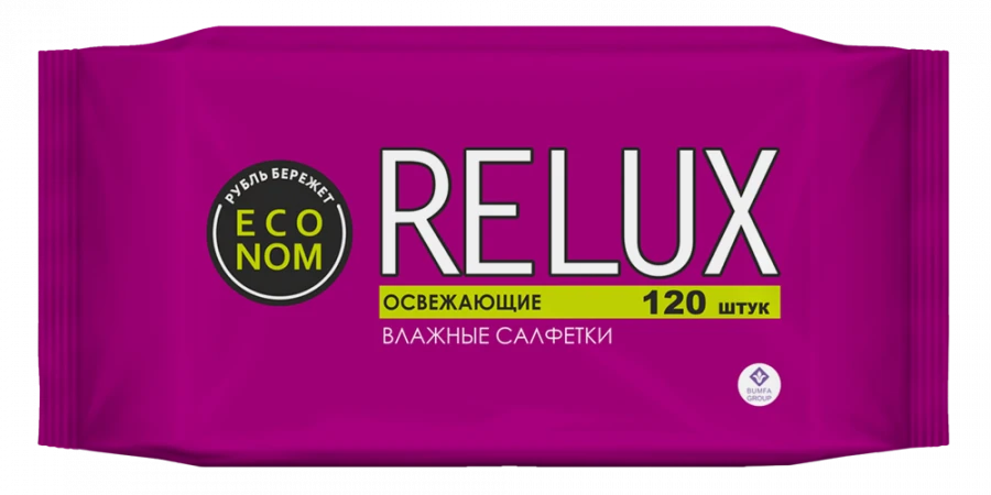 Refreshing Wet Wipes for Daily Use 120 Sheets RELUX