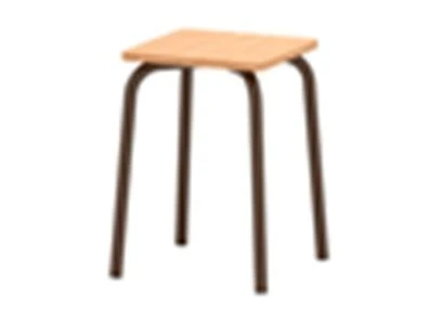 Sturdy Stool with Laminated Chipboard Seat, Art. No. 052/2023