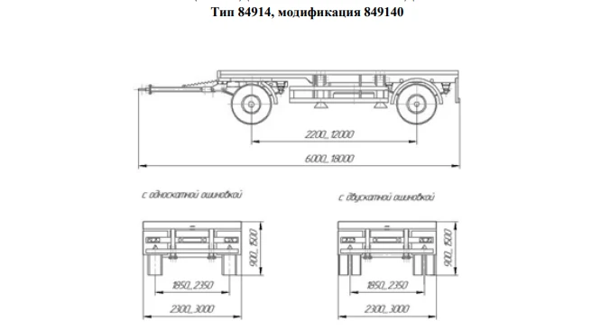 Special Equipment Transport Trailer Modification 849140