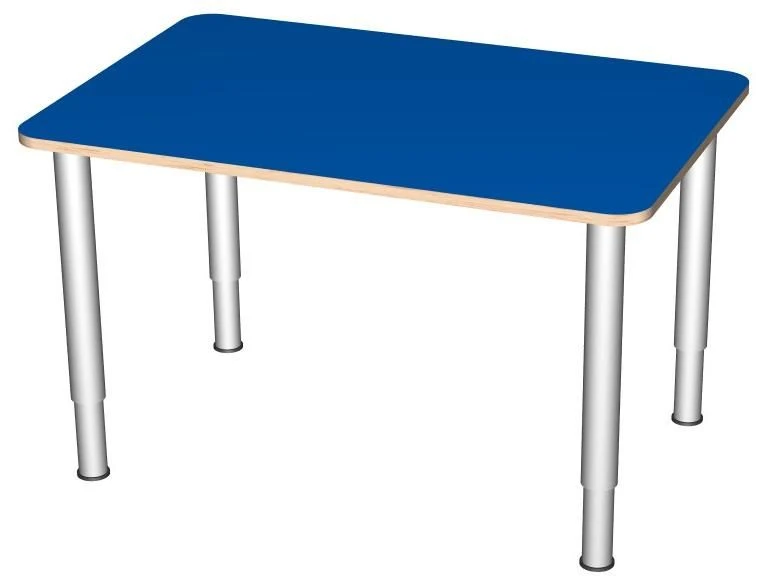 Rectangular Children's Table with Legs, Model 1364