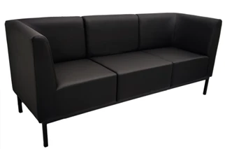Three-Seater Sofa with Metal Frame - Model Rim