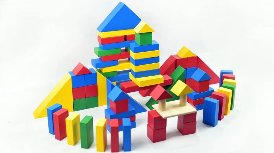 Educational Building Set for Ages 3-4 - 81 Pieces