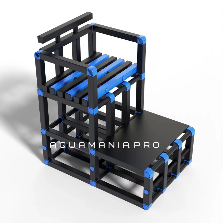 PVC Profile Chair for Moisture-Resistant Durability