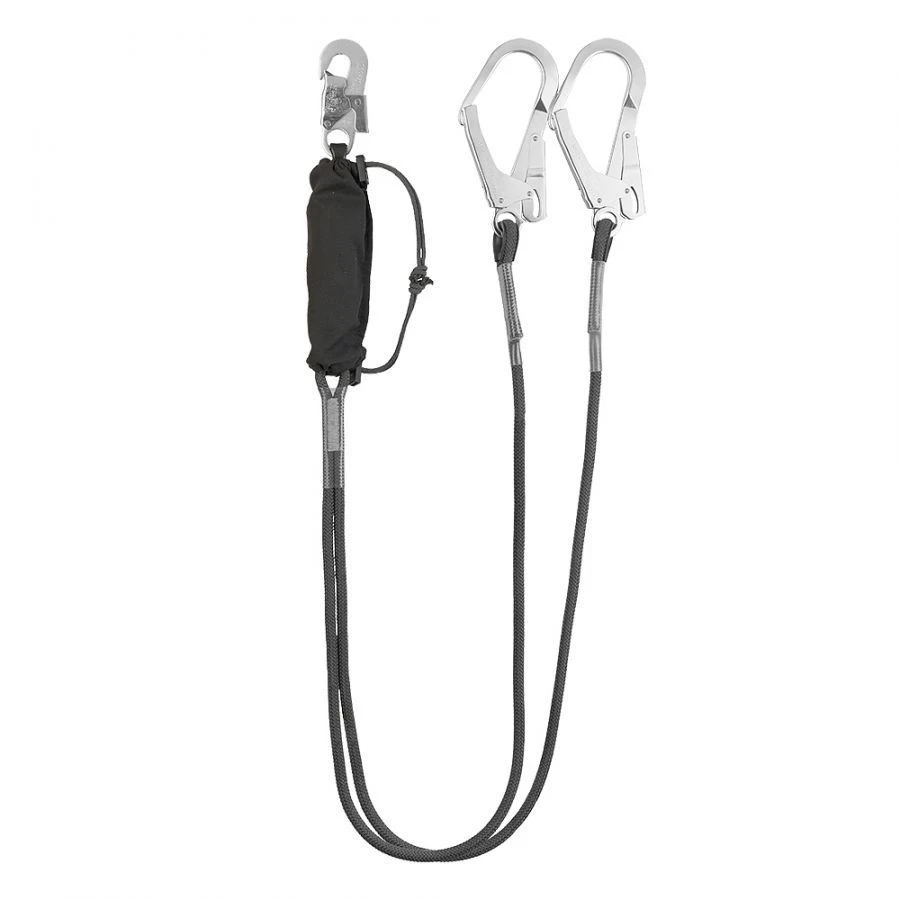 Double Lanyard with Shock Absorber, Model HS-AF22