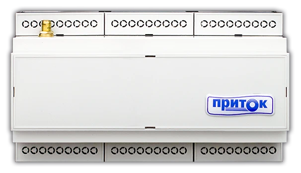 Fire and Security Controller Prithok-A-KOP-04D for Din Rail Installation
