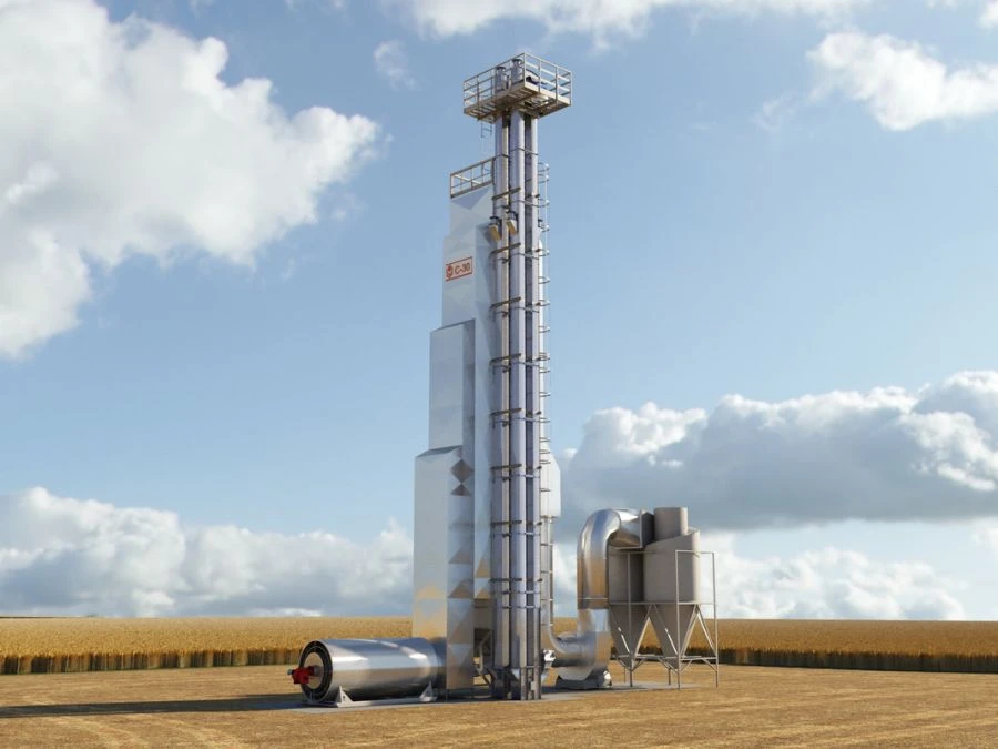 Grain Dryer Modular Type "C" S-30 Standard (Direct Heating, Gas)
