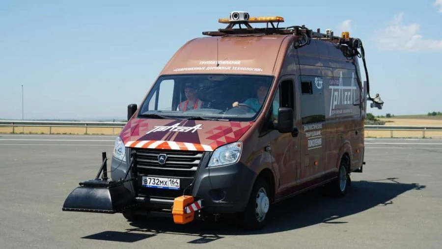 Mobile Road Laboratory Measurement Complex TRASSA 2 on GAZelle NEXT Van