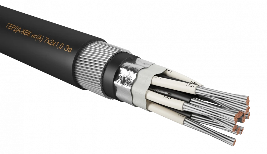 Shielded Twisted Pair Installation Cable GERDA-KPKng(A)-FRHFLTx