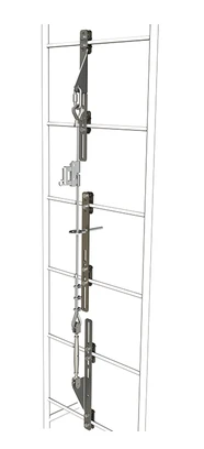 Fall Protection System "LIFT" for Hard Anchor Lines (Stainless Steel)