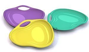 Large Snow Sled with Handles - SHKODA