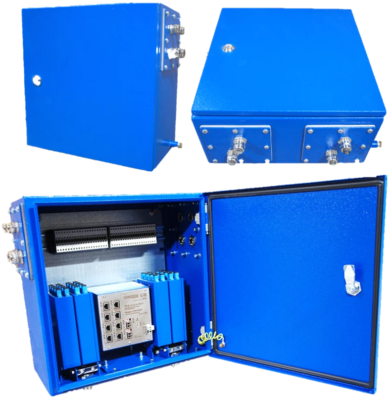 Spin Complex for Data Transmission in Hazardous Areas - SPIN Station