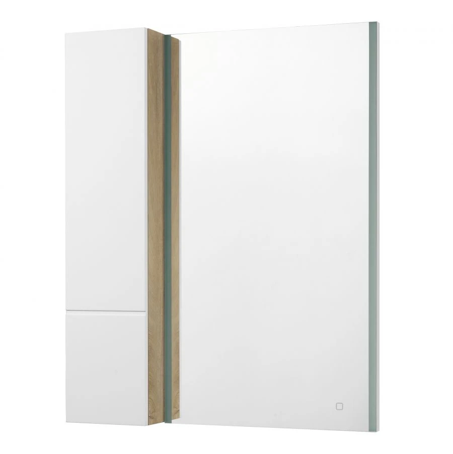 Aquaton Michelle 23 Modular Cabinet, End Grain Oak, White - A244.3.03M.IX4.0