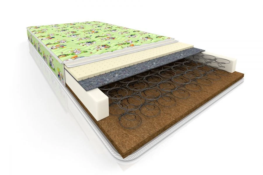 Bio-Latex Spring Mattress "Malysh