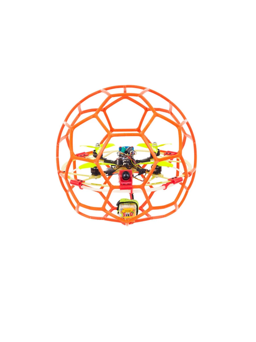 FPV Drone Kit with Round Protective Guard "Kolobok