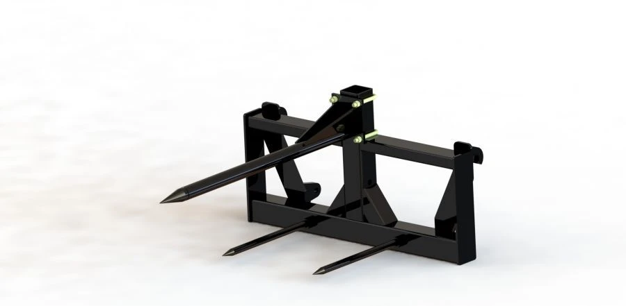 Roll Handling Attachment for Loaders KUN(TURS) - 2000-11