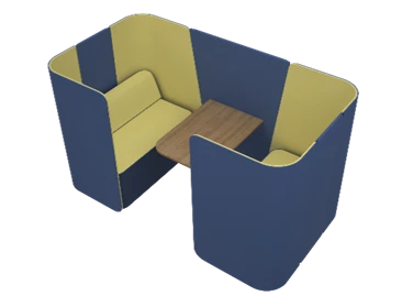 Mobile Office ETNA 1.3 - Two-Sided Stationary Module