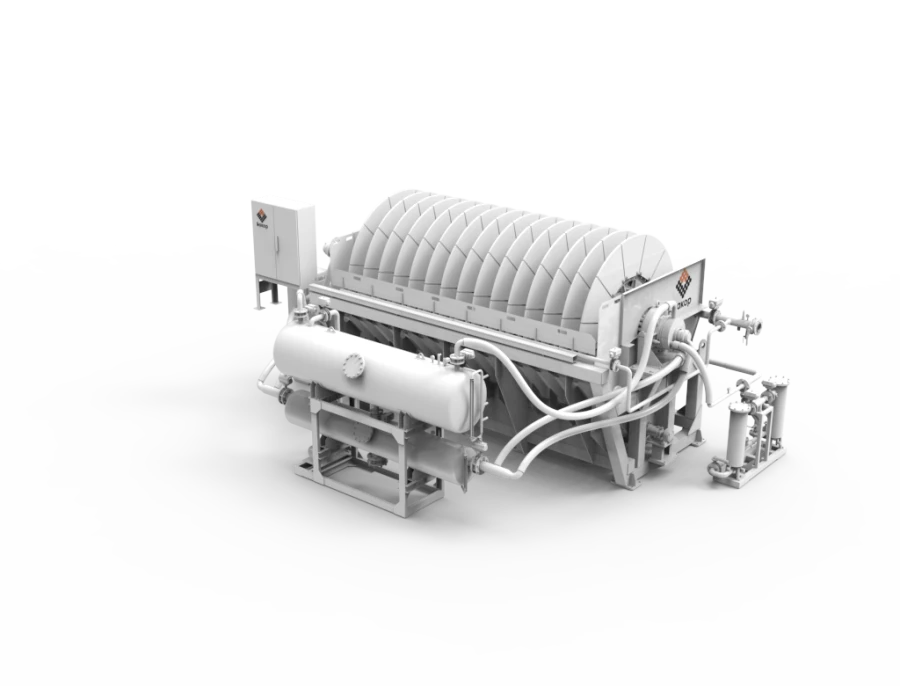 Ceramic Vacuum Disc Filter for High Solid Concentration