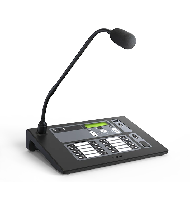 Sonar SRM SPM-A Microphone Control Unit for Evacuation Systems