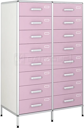 Filing Cabinet with 16 Drawers, Model SHK-2KN