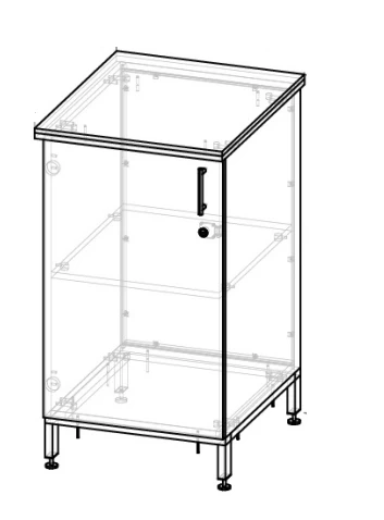 Metal Cabinet with Door RM 05/02