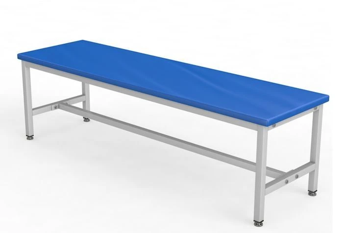 Metal Frame Bench with Soft Seat for Changing Rooms