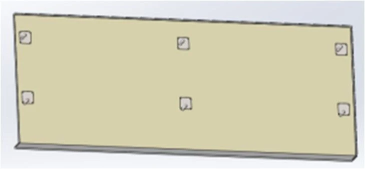 Upper Front Side Panel for Tram, Model S.31Р-10.30.070