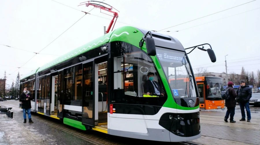 Modern Urban Tram Car Model 71-921 "Corsair