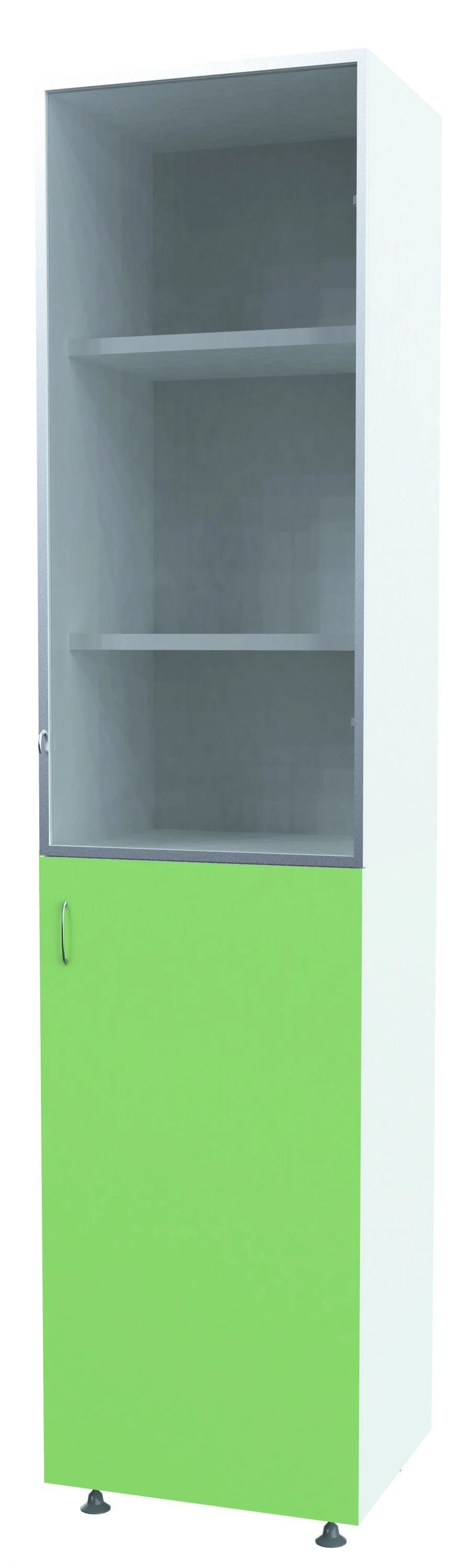 Medical Wardrobe Two-Section Single-Door Model Aibolit Sh 1.01
