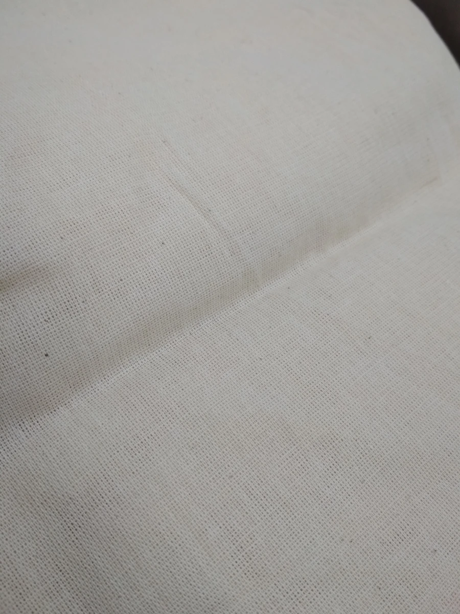 Raw Cotton Fabric Batiste Art. 262/292945, 100% Cotton, 164 cm Width