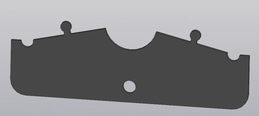 Rotor Frame Cover Element 2 - M03-C8-20-031137