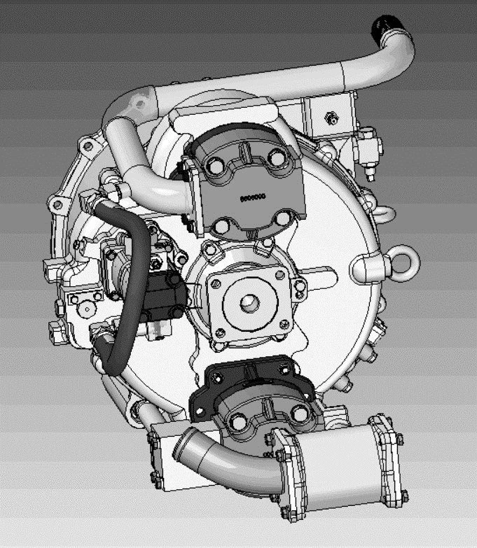 Complete Hydraulic Torque Converter with RPN 1101-14-5-02SB