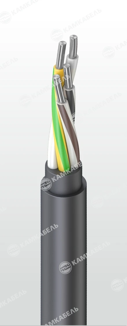 Low Fire Hazard Power Cable with Aluminum Conductors, 66 kV